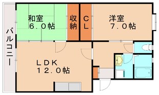 ハイムＴＯＨの物件間取画像